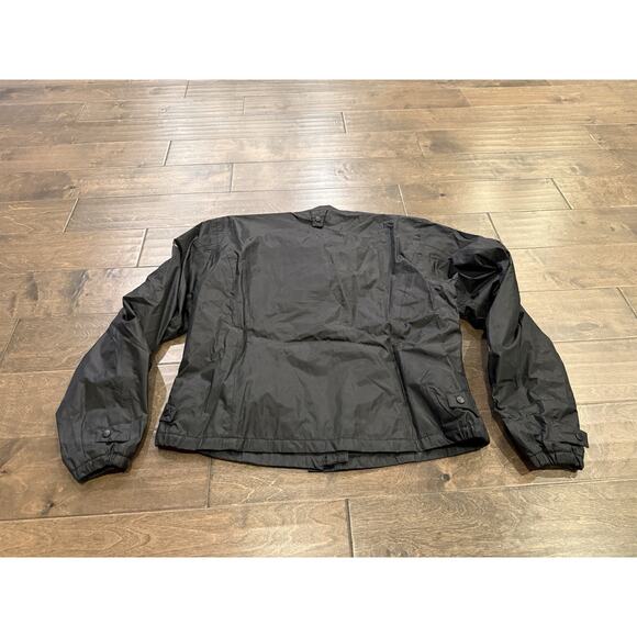 Fieldsheer FS Motorcycle Womens Black Full Zip Windbreaker Lined Jacket Size 10 - Picture 3 of 10